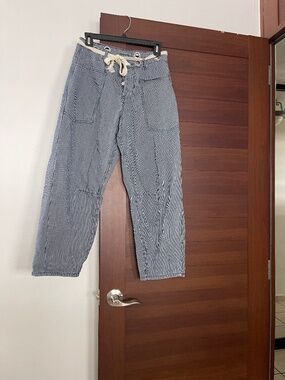 Cali 1850 Stripe Barrel Jeans